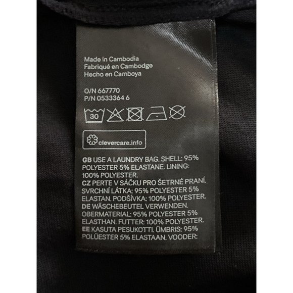 Divided H&M Babydoll Dress 10 Romantic Rose Floral Peplum Ruffle Sheer Coquette - Picture 7 of 7